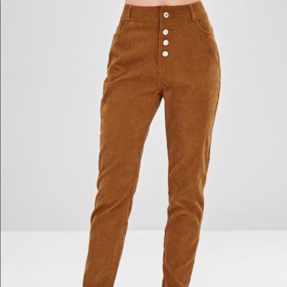 Button Fly Corduroys